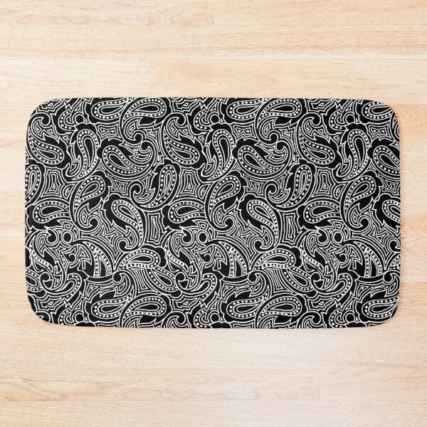 Item preview, Black and White Cashmere Pattern designed and sold by boriskrance.