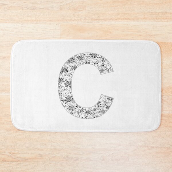 Item preview, Letter C Zentangle designed and sold by Pavnud.