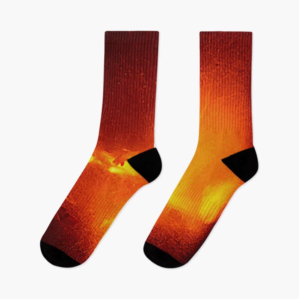 Item preview, Glowing hot detail of a fireworks display designed and sold by frankuffmann.