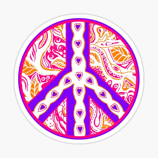 Item preview, Circle of Peace Tangle With Colours Var 7 designed and sold by Heatherian.