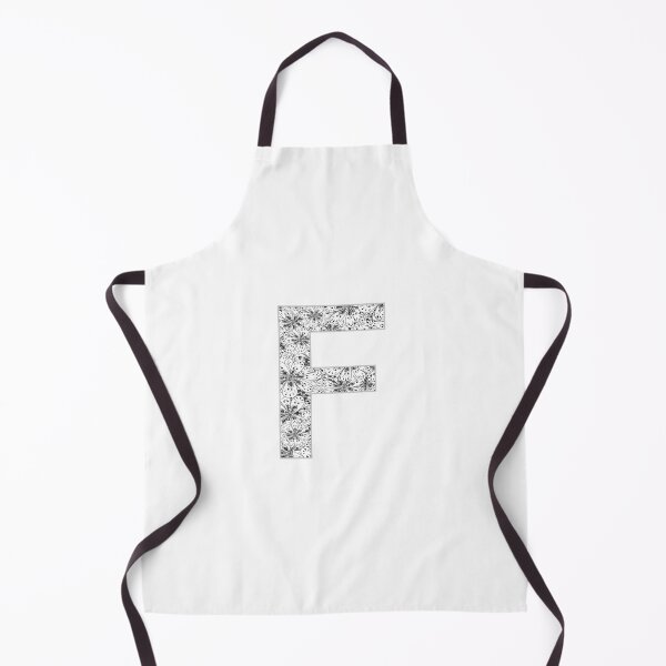 Item preview, Letter F Zentangle designed and sold by Pavnud.