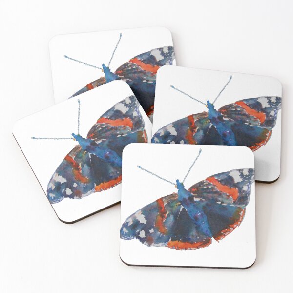 Item preview, Red Admiral Butterfly designed and sold by ImpPrintsArt.