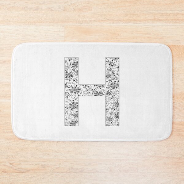 Item preview, Letter H Zentangle designed and sold by Pavnud.