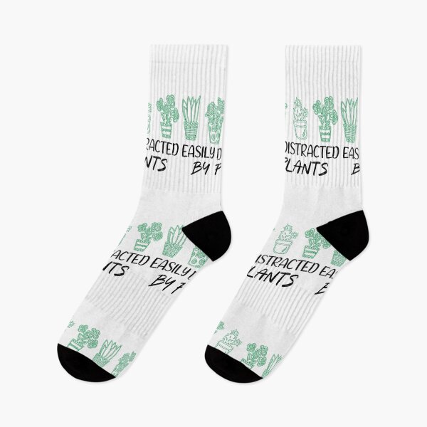 Item preview, Easily distracted by plants designed and sold by ADAMYASS.