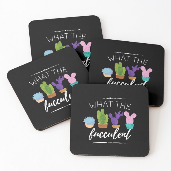 Item preview, What The Fucculent Cactus Plants Funny Graphic Lovers designed and sold by DKKShop.