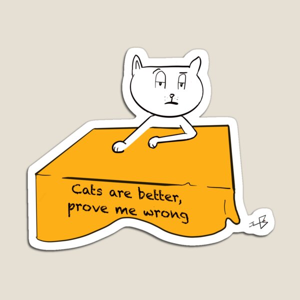 Item preview, Debate Cat #1 designed and sold by Bemblems.