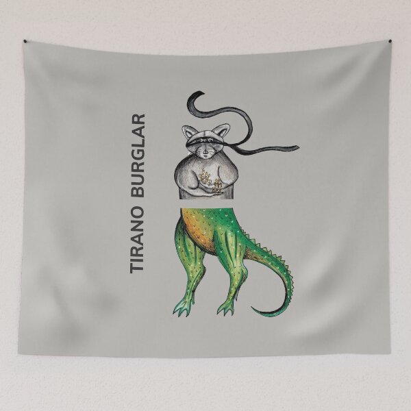 Item preview, TIRANO BURGLAR by FrankenDuo silver grey designed and sold by FrankenDuo.