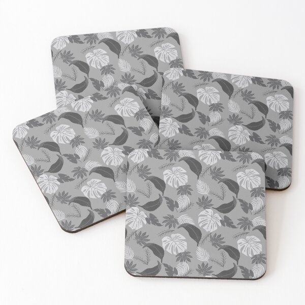 Item preview, Tropical leaves pattern designed and sold by RosanneCreates.