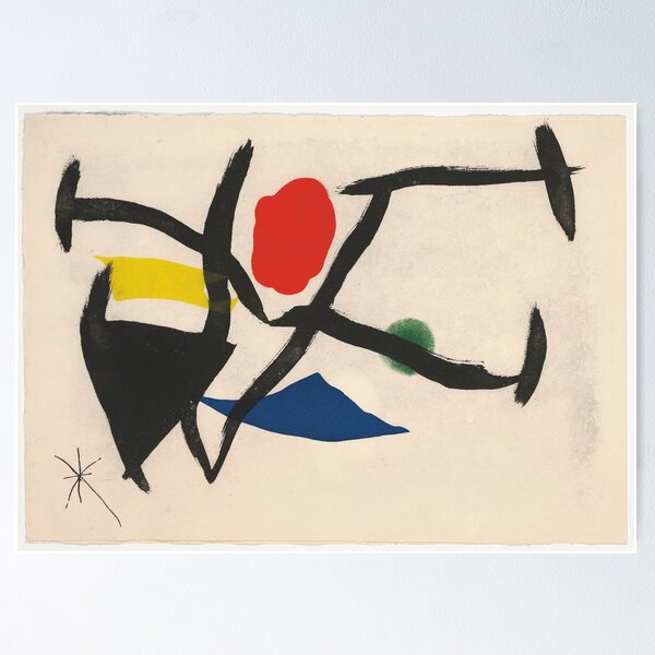 Aperçu de l'œuvre Joan Miro Cantic del Sol créée et vendue par emidye20.