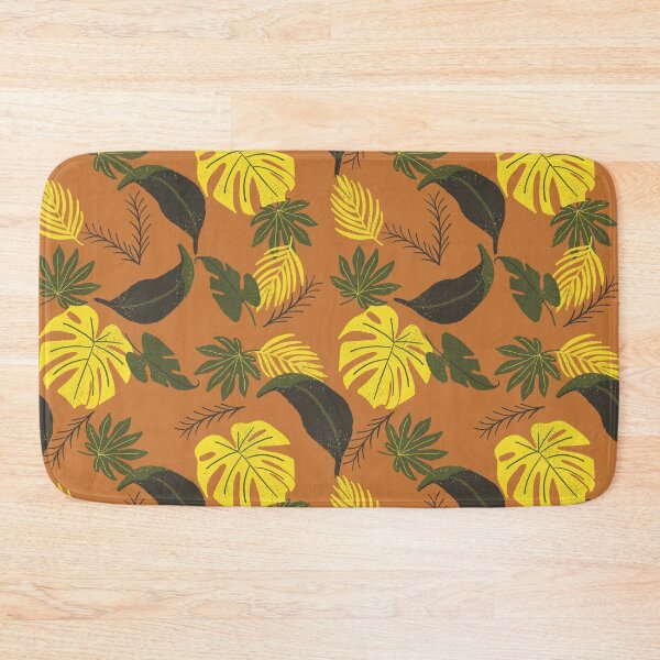 Item preview, Tropical leaves pattern designed and sold by RosanneCreates.