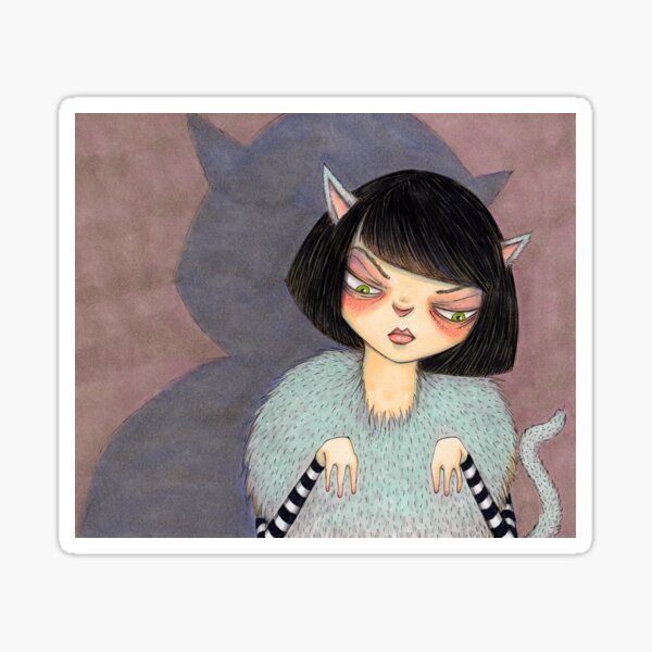 Miaou Sticker