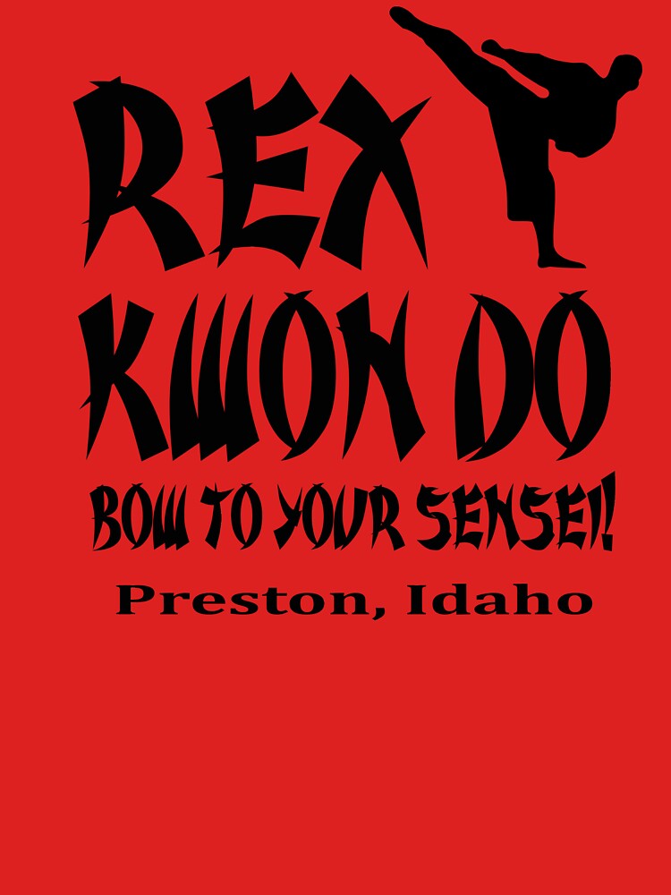 "Rex Kwon Do Napoleon Dynamite " Essential TShirt for Sale by barrelroll1 Redbubble