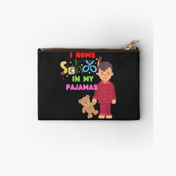 Item preview, I HOME SCHOOL, IN MY PAJAMAS, PJS, PYJAMAS, HOME SKOOL, designed and sold by R B Chrystal.