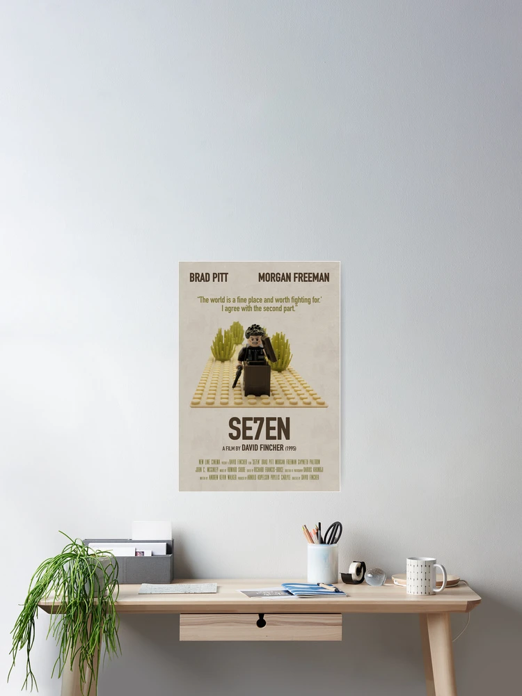 Seven directed by David Fincher with Brad Pitt 1995 - Original
