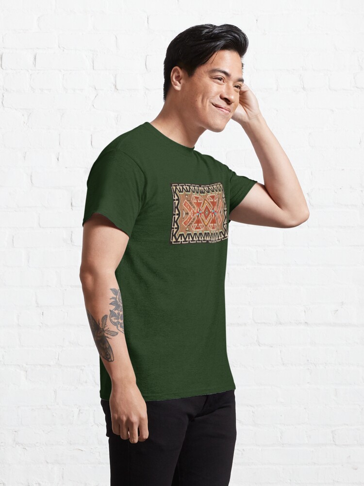 NAVAJO INDIAN WOVEN TAPESTRY MADE 1915 (gedreht) T-Shirt