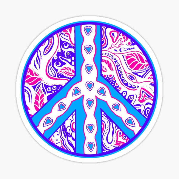 Item preview, Circle of Peace Tangle With Colours Var 8 designed and sold by Heatherian.