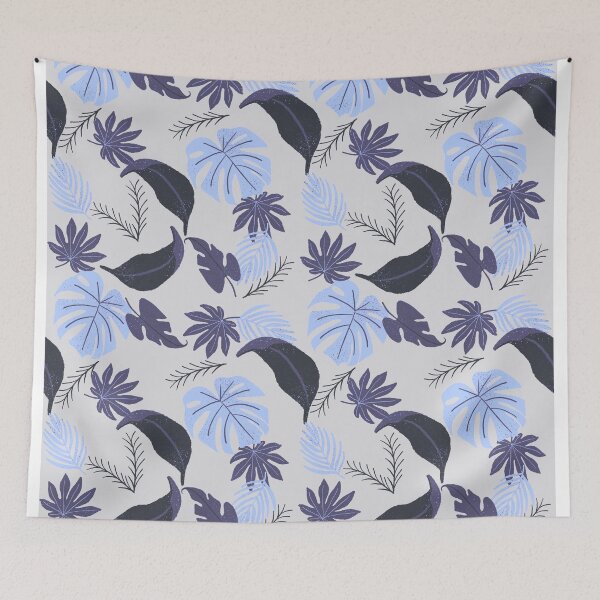 Item preview, Tropical leaves pattern designed and sold by RosanneCreates.