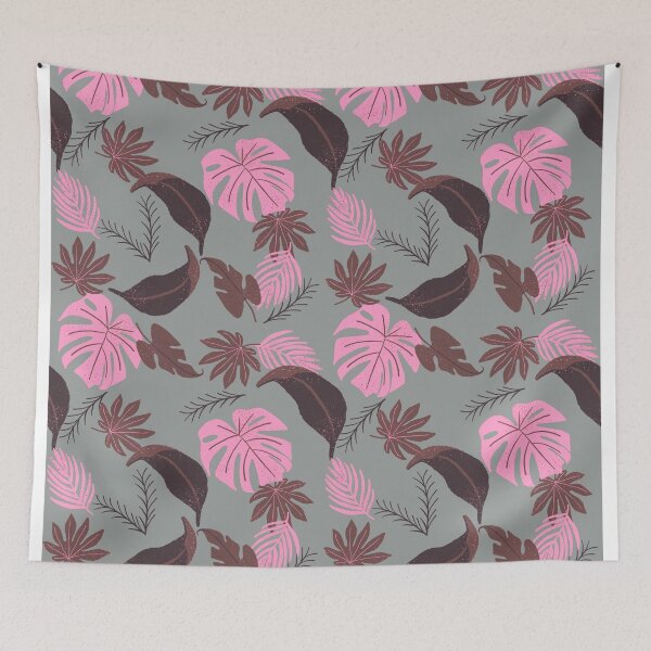 Item preview, Tropical leaves pattern designed and sold by RosanneCreates.