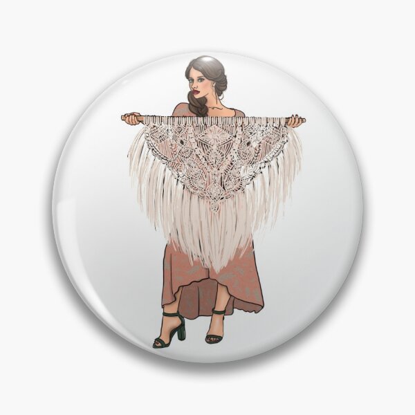 Item preview, Macramé Lady designed and sold by Ma.La.Art.