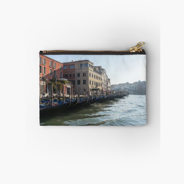 Item preview, Classic Venetian - Glossy Gondolas and Ripples on the Grand Canal designed and sold by Georgia Mizuleva.