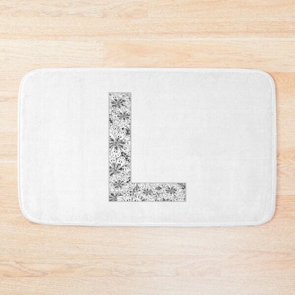 Item preview, Letter L Zentangle designed and sold by Pavnud.