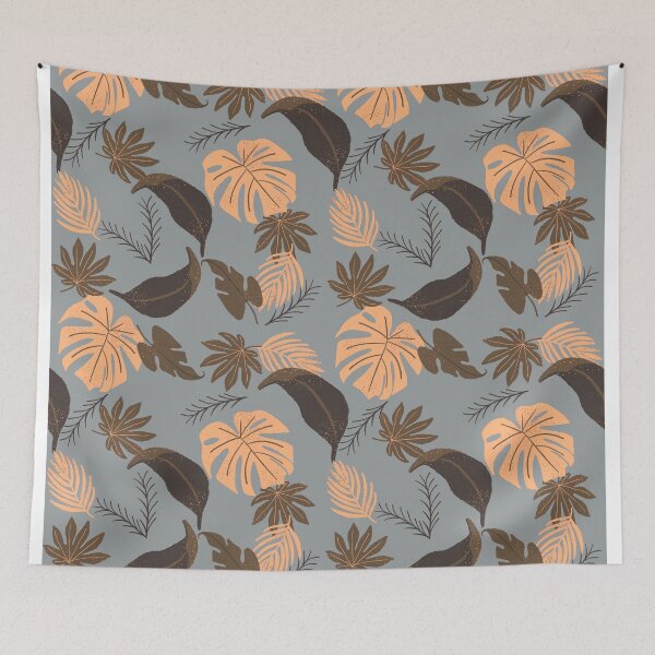 Item preview, Tropical leaves pattern designed and sold by RosanneCreates.