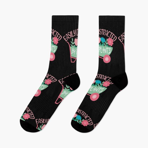 Item preview, Easily distracted by plants designed and sold by ADAMYASS.