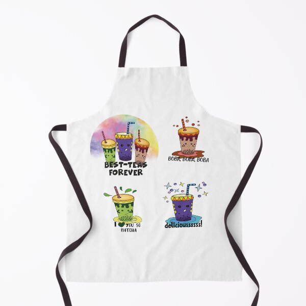 Item preview, Green Tea Boba and Taro and Milk Tea designed and sold by orangeblue21.