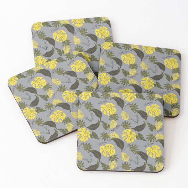 Item preview, Tropical leaves pattern designed and sold by RosanneCreates.