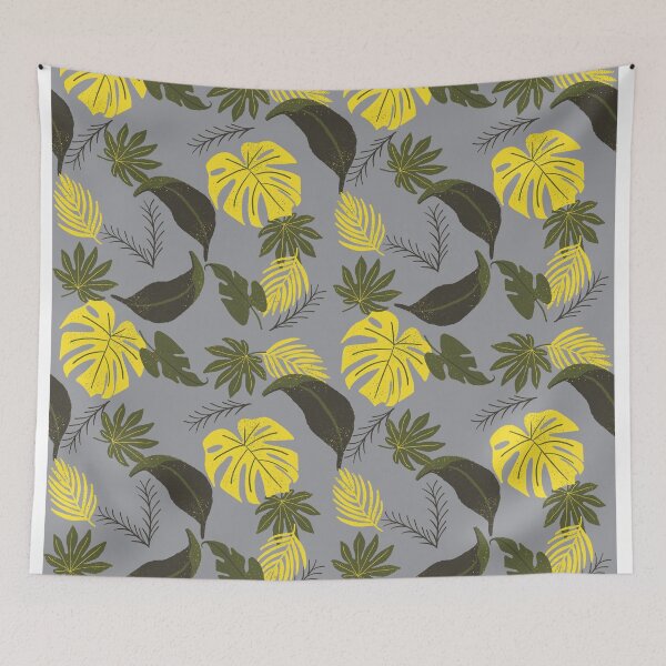 Item preview, Tropical leaves pattern designed and sold by RosanneCreates.