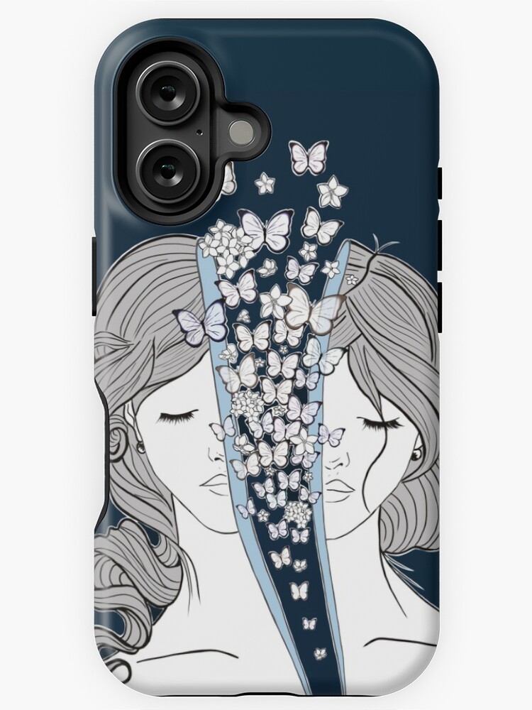 Thumbnail 1 of 4, iPhone Case, Pandora Blue designed and sold by lecosechenonsai.