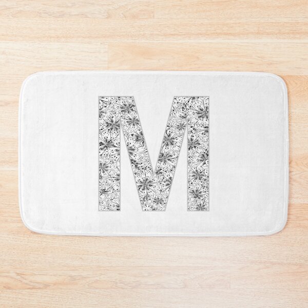 Item preview, Letter M Zentangle designed and sold by Pavnud.