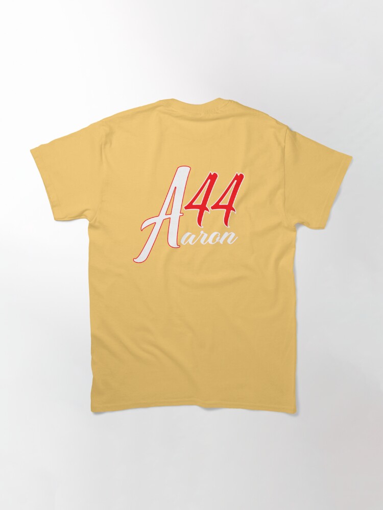  Triblend Hammerin Hank Aaron AIR T-Shirt XL White : Clothing,  Shoes & Jewelry