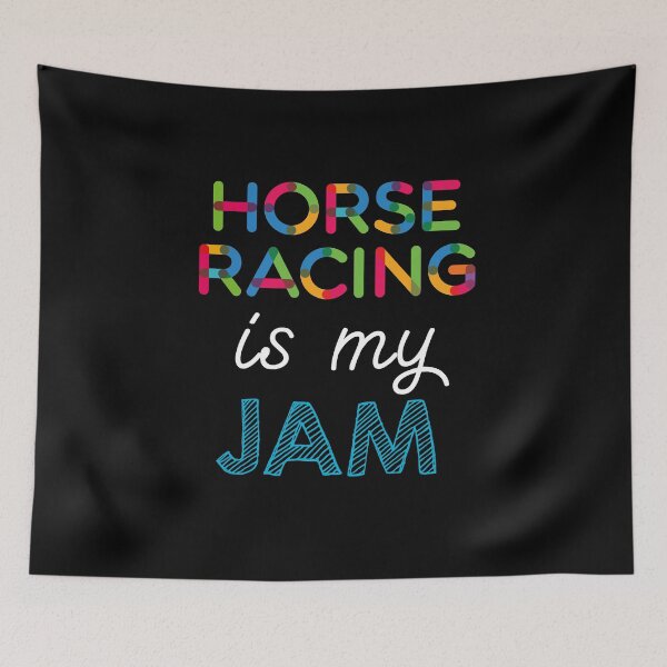 Item preview, Horse Racing is my Jam. Funny Horse Racing Design designed and sold by Custom365.