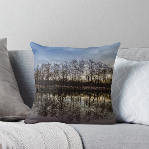 Item preview, Treoes Pond in Wales at Sunrise designed and sold by Jinxyboy1908.