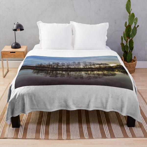 Item preview, Treoes Pond in Wales at Sunrise designed and sold by Jinxyboy1908.