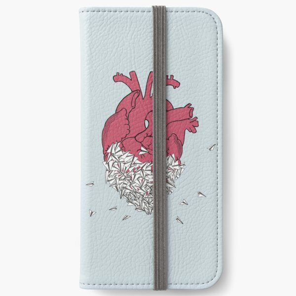 Heart-a-plane iPhone Wallet