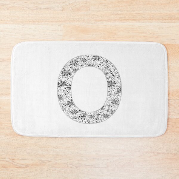 Item preview, Letter O Zentangle designed and sold by Pavnud.