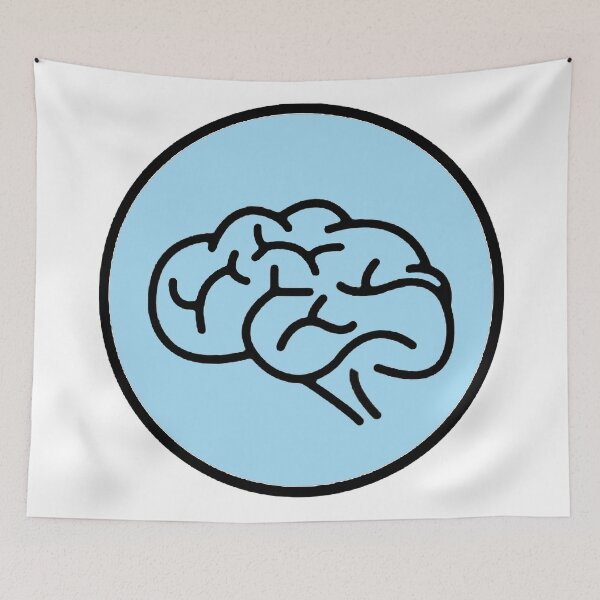 Item preview, Brain Minimalist - Psychology Design designed and sold by Psychologist's Inventory.
