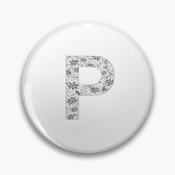 Item preview, Letter P Zentangle designed and sold by Pavnud.