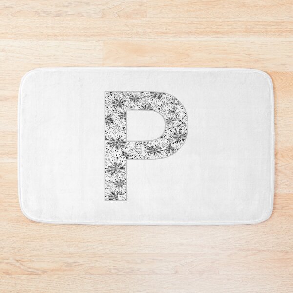 Item preview, Letter P Zentangle designed and sold by Pavnud.