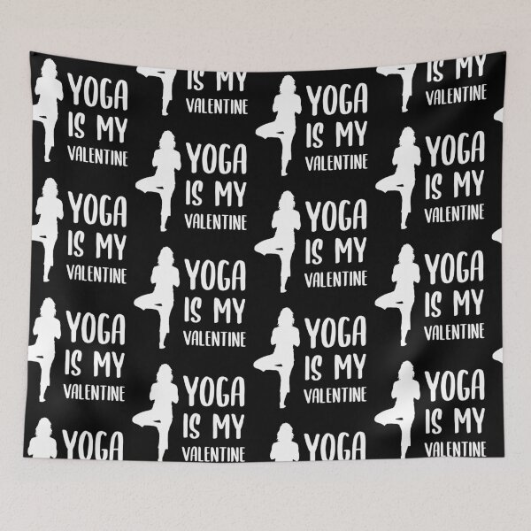 Item preview, yoga is my valentine designed and sold by GoranDesign.