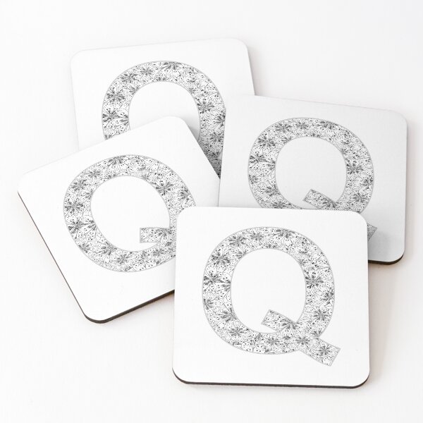Item preview, Letter Q Zentangle designed and sold by Pavnud.