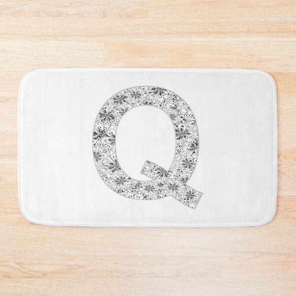 Item preview, Letter Q Zentangle designed and sold by Pavnud.
