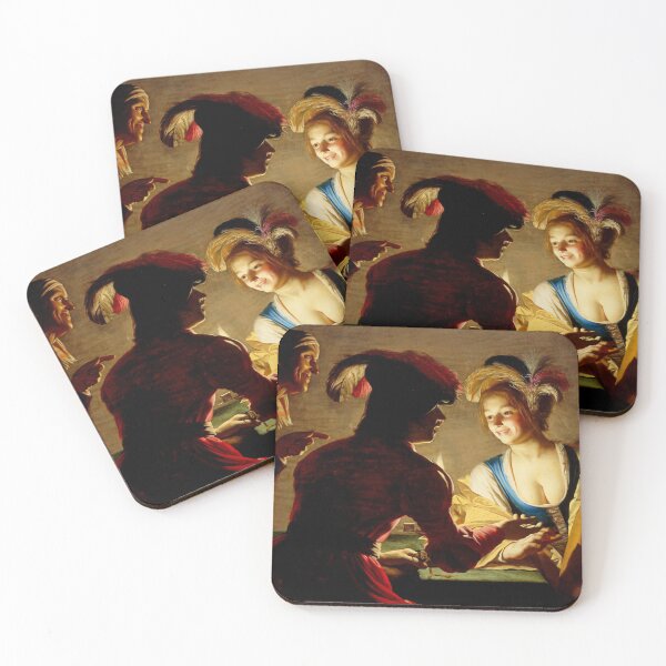 Item preview, The Procuress - Gerrit van Honthorst designed and sold by brushandframes.