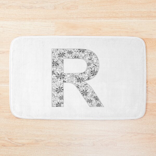 Item preview, Letter R Zentangle designed and sold by Pavnud.
