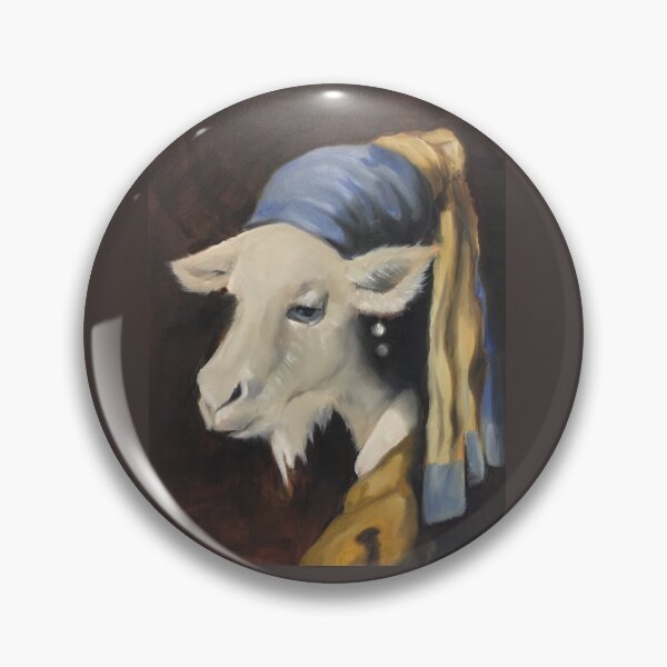 Item preview, goat with pearlearrings designed and sold by CloozyToonZ.