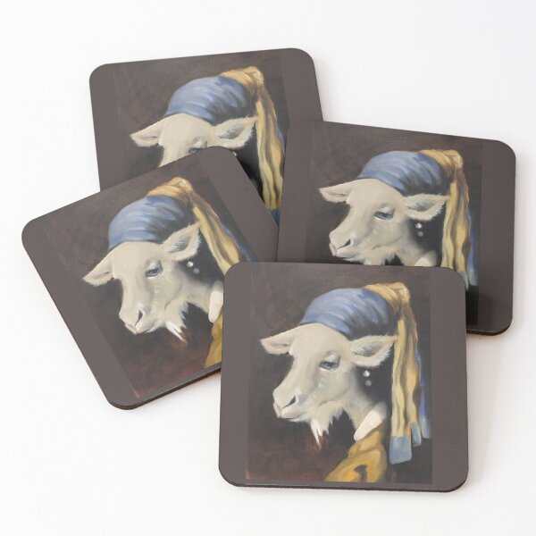 Item preview, goat with pearlearrings designed and sold by CloozyToonZ.