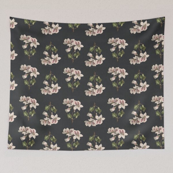 Item preview, Pelargonium Album Bicolor (geranium) designed and sold by redstitchlab.