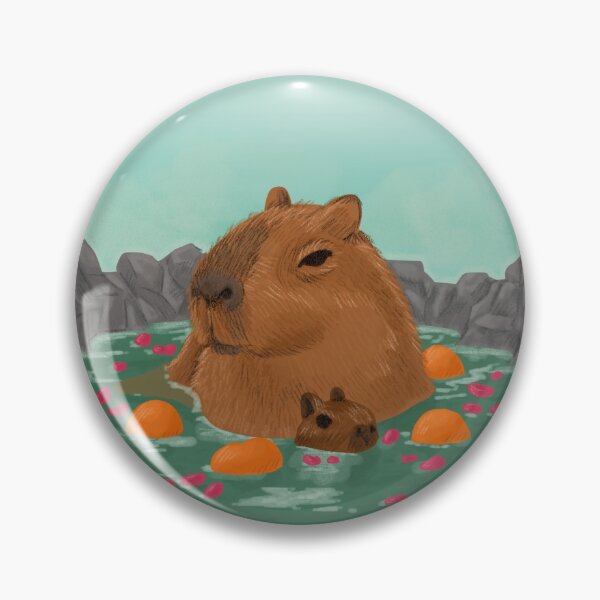 Item preview, Capybara Spa designed and sold by mothmanatee.